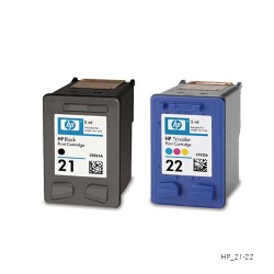 for HP 21, 22, 21XL, 22XL ink cartridge