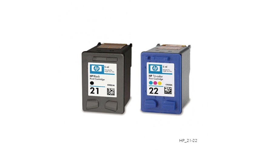 for HP 21, 22, 21XL, 22XL ink cartridge for HP 21, 22, 21XL, 22XL ink cartridge