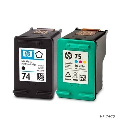for HP 74, 75, 74XL, 75XL ink cartridge
