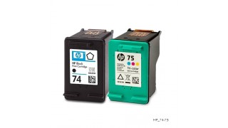 for HP 74, 75, 74XL, 75XL 墨水匣